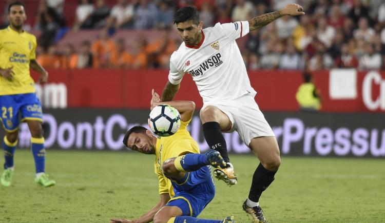 Imagen de Banega, centenario en el Sevilla