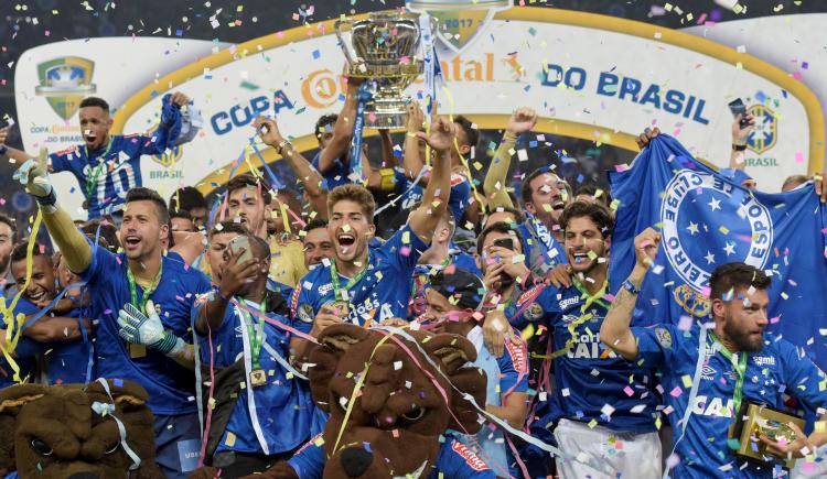 Imagen de Cruzeiro, campeón de la Copa de Brasil