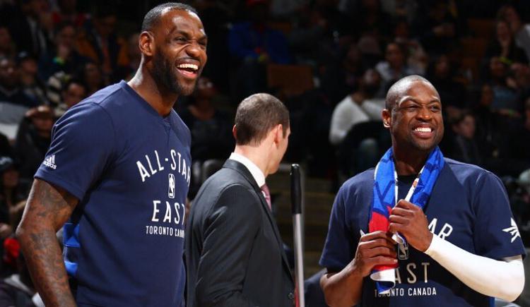 Imagen de Wade se reencuentra con LeBron