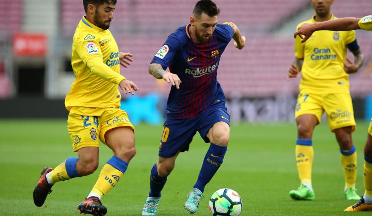 Imagen de Doblete de Messi, triunfo de Barcelona