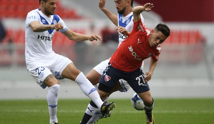Imagen de Independiente se recuperó ante Vélez