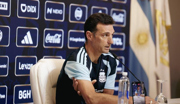 Imagen de Lionel Scaloni: "La lista para el Mundial la tengo bastante clara"