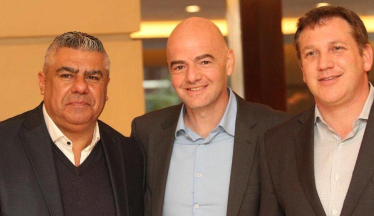 Imagen de Infantino está en Argentina