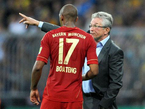 Imagen de Boateng aplaude la vuelta de Heynckes
