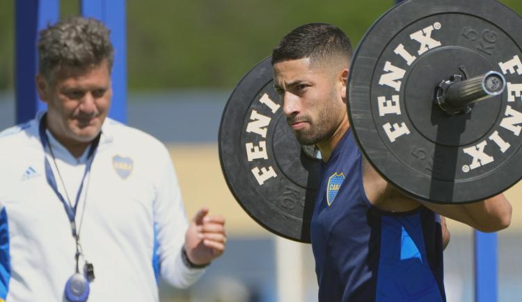 Imagen de Alan Varela, el 5 de Boca