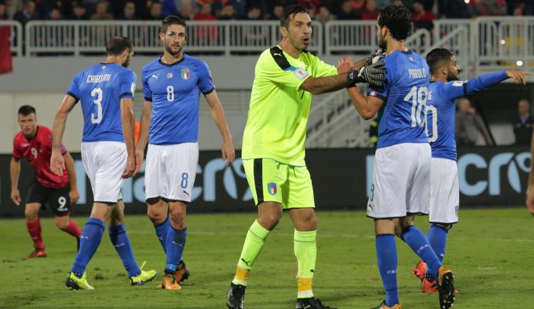 Imagen de Italia, único campeón del mundo aún no clasificado