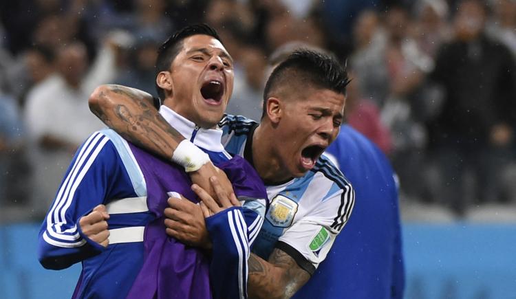 Imagen de Marcos Rojo y Enzo Pérez: una amistad, una decisión y una pelea