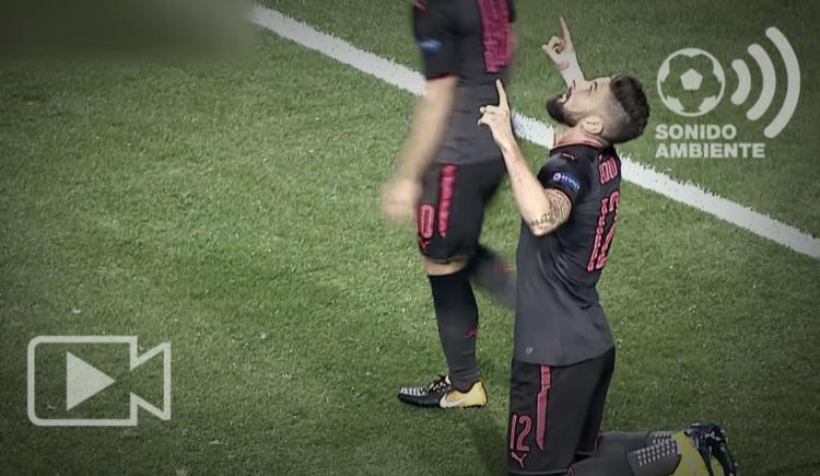 Imagen de El golazo del Arsenal es uno de los mejores del año