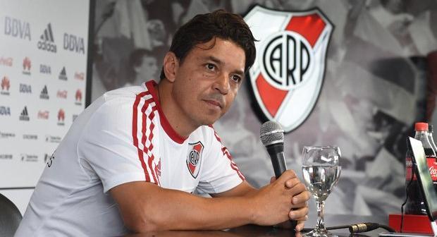 Imagen de Gallardo: "Va a seguir Bologna"