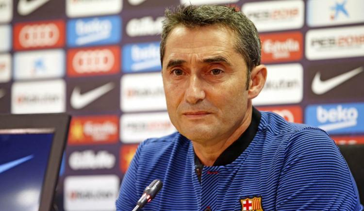 Imagen de Valverde evitó hablar sobre la independencia