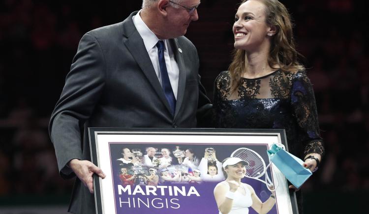 Imagen de Martina Hingis se despidió del tenis