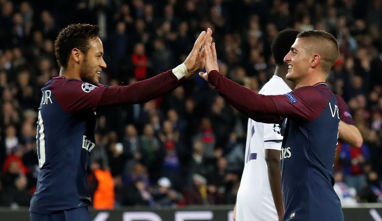 Imagen de Paliza del PSG al Anderlecht