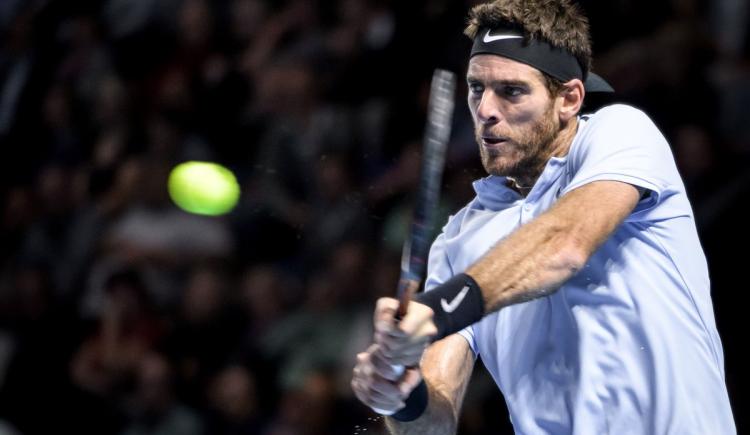 Imagen de Cómodo debut de Del Potro en París