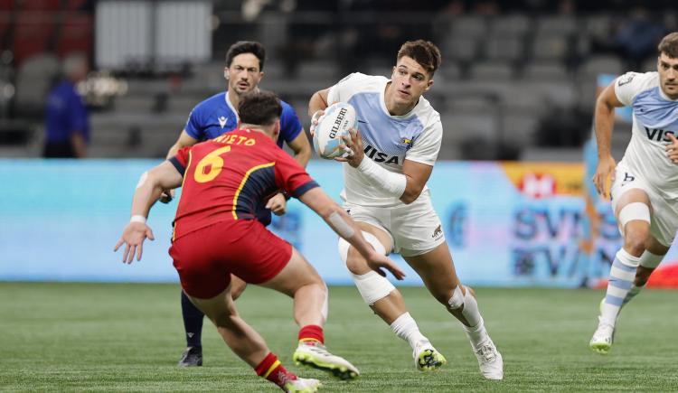 Imagen de Los Pumas 7s se instalaron en los cuartos de final de Vancouver