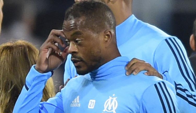 Imagen de Olympique apartó a Evra