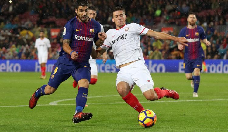Imagen de Alcácer le dio el triunfo a Barcelona ante Sevilla