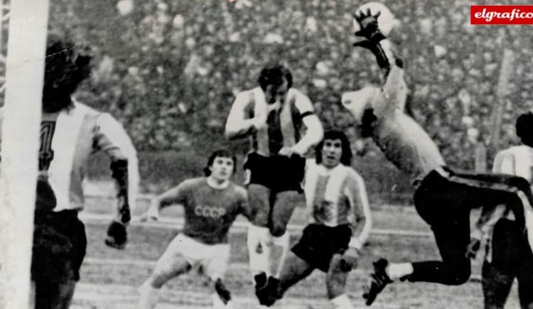 Imagen de URSS 0 - Argentina 1. Gatti, el hombre de Kiev