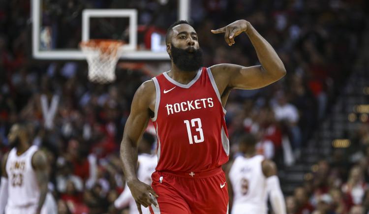 Imagen de Show de Harden ante Cleveland