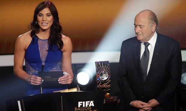 Imagen de Hope Solo acusa a Blatter de acoso sexual