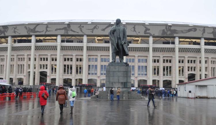 Imagen de Máxima seguridad en el moderno estadio Luzhniki
