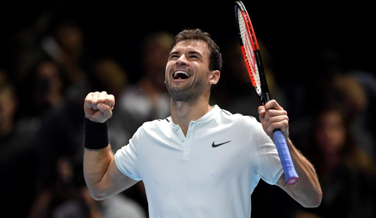 Imagen de Buen arranque de Dimitrov en Londres