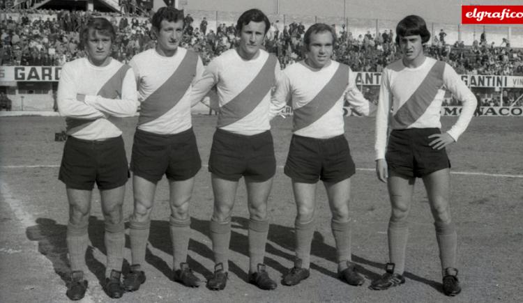 Imagen de 1971. Alonso debuta en River