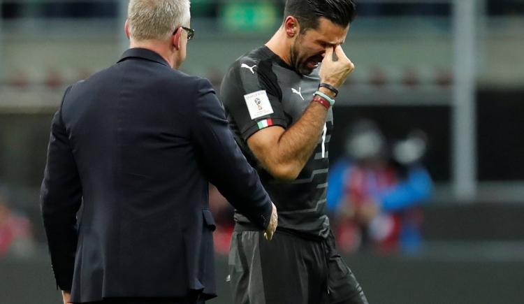 Imagen de Buffon se despidió entre lágrimas