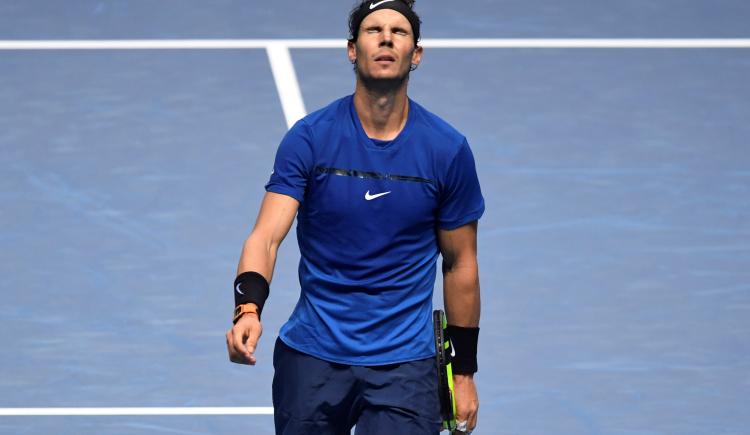 Imagen de Nadal perdió en su debut y abandona el Masters de Londres
