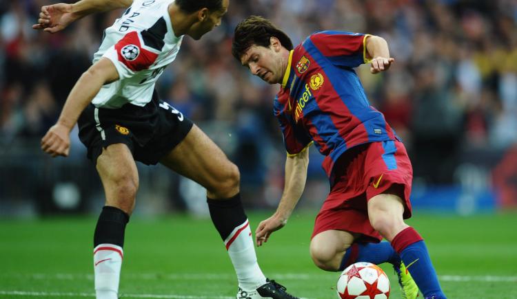 Imagen de Rio Ferdinand se rindió ante Messi