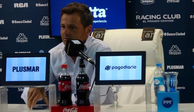 Imagen de Cocca: “Vamos a ver un Racing protagonista”