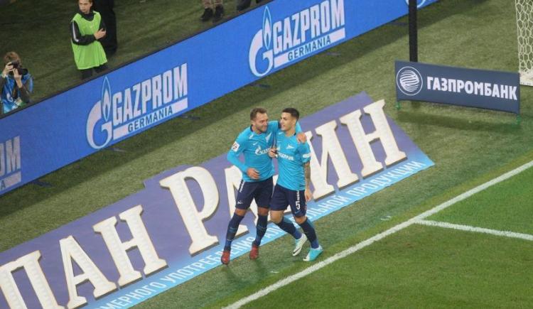 Imagen de Paredes convirtió en la goleada del Zenit