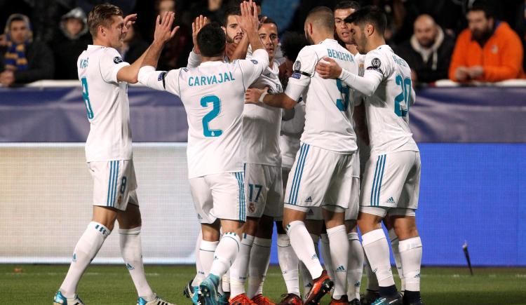 Imagen de Real Madrid selló su pase a octavos con una paliza