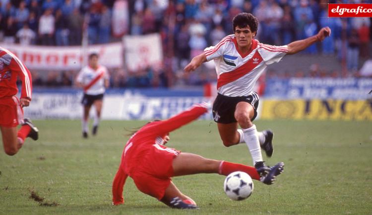 Imagen de 1992. Ariel Ortega, 18 años