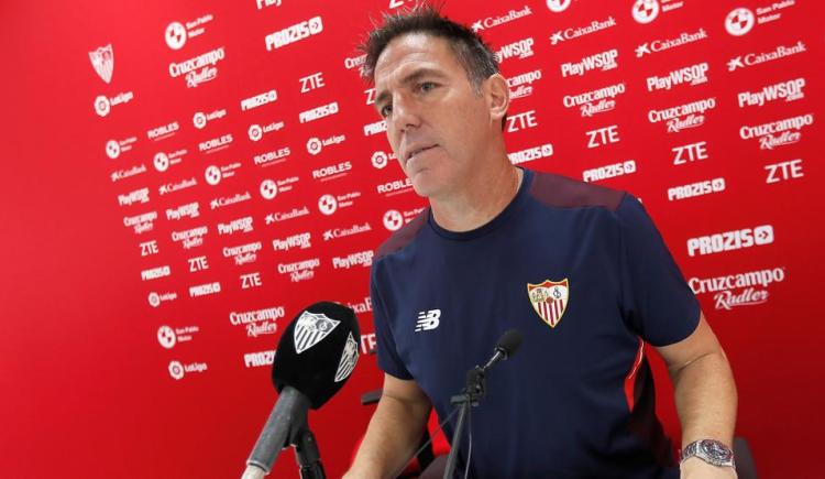 Imagen de El Sevilla ya trabaja sin Berizzo