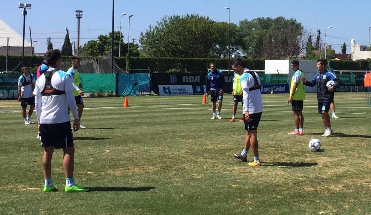 Imagen de Racing trabajó a las órdenes de Fleita