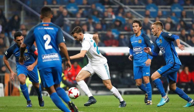 Imagen de Real Madrid la pasó mal ante el Fuenlabrada