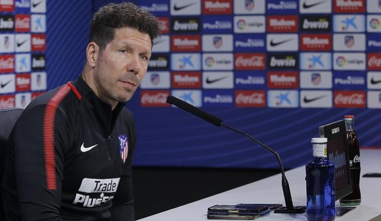 Imagen de Simeone palpitó el sorteo