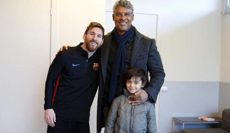 Imagen de Messi y Rijkaard se reencontraron en Barcelona