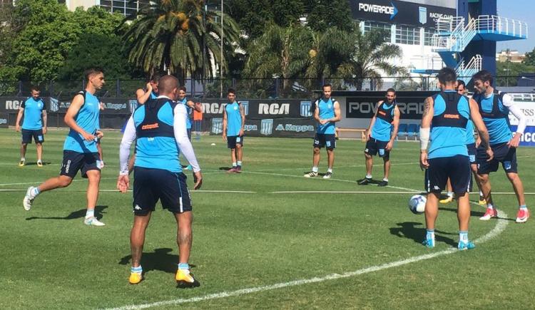 Imagen de Racing trabaja pensando en Gimnasia