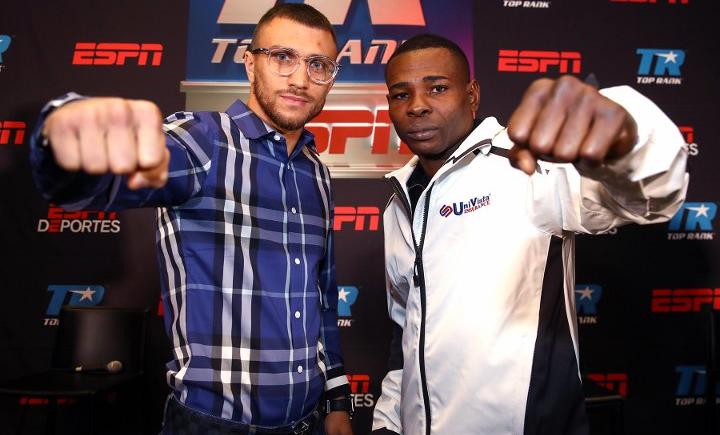 Imagen de Lomachenko y Rigondeaux se enfrentan en Nueva York