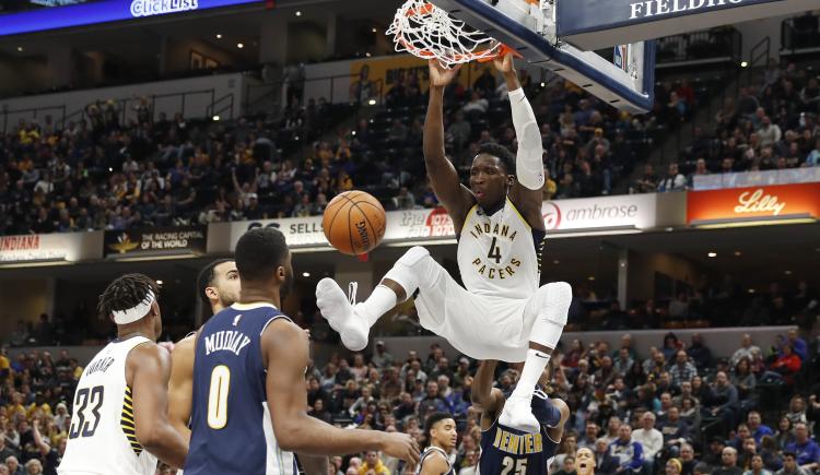 Imagen de Victor Oladipo lidera a los Pacers