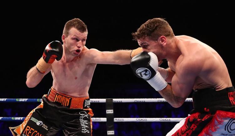 Imagen de Defensa exitosa de Jeff Horn