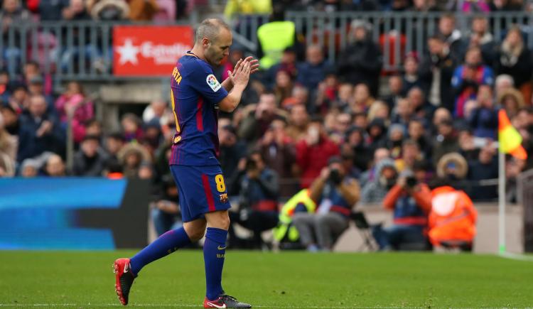 Imagen de Iniesta, también tanteado por los millones chinos