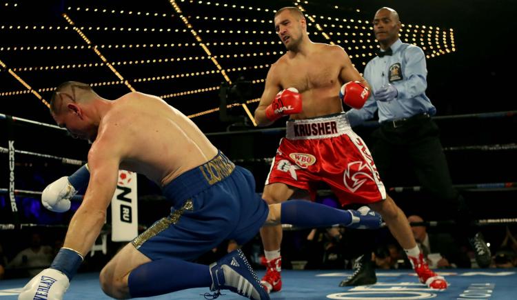 Imagen de Kovalev defiende en marzo