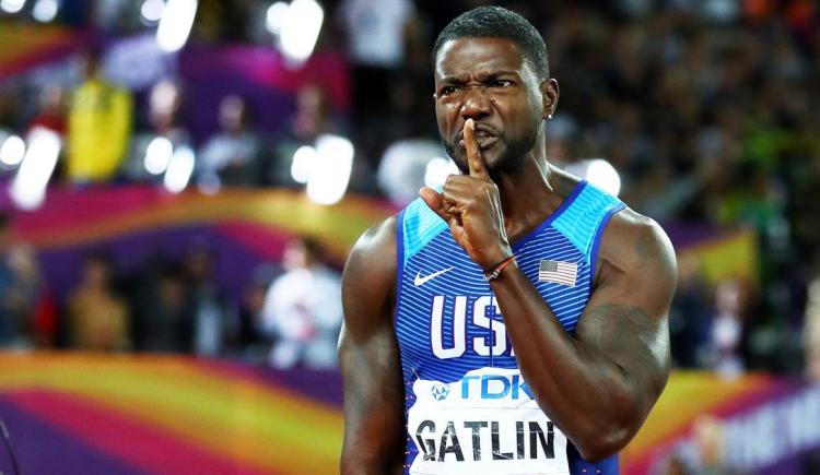 Imagen de Gatlin despide a su entrenador tras escándalo de doping