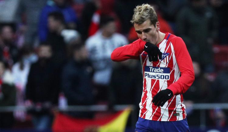 Imagen de Griezmann se acerca a Manchester