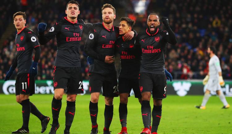 Imagen de El Arsenal fue más que el Crystal Palace