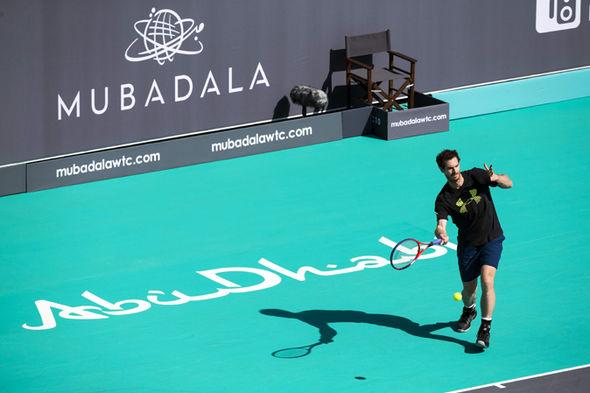 Imagen de Andy Murray perdió en exhibición en Abu Dhabi