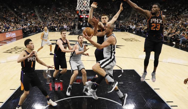 Imagen de Otro partidazo de Ginobili en triunfo de los Spurs