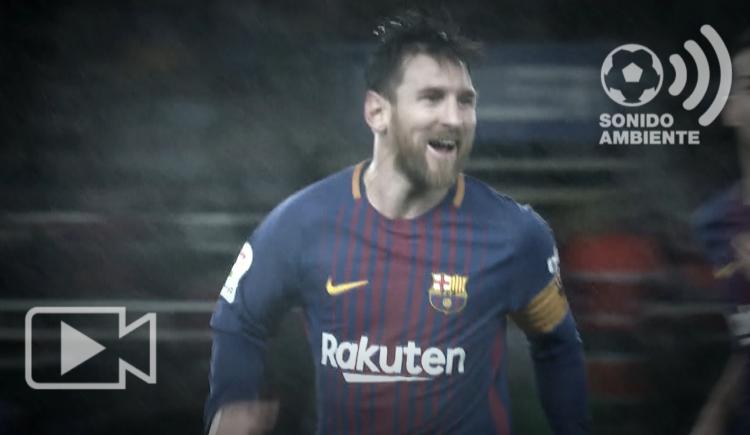 Imagen de Tiro libre magistral de Messi